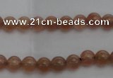 CMS1000 15.5 inches 4mm round AA grade moonstone gemstone beads