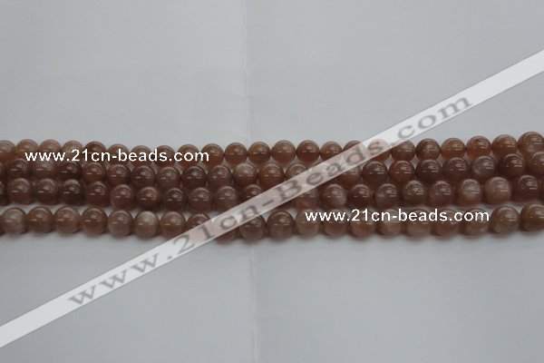 CMS1021 15.5 inches 6mm round AA grade moonstone gemstone beads