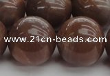 CMS1028 15.5 inches 20mm round AA grade moonstone gemstone beads