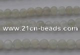 CMS1050 15.5 inches 4mm round grey moonstone beads wholesale