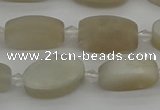 CMS1140 15.5 inches 10*16mm oval moonstone gemstone beads