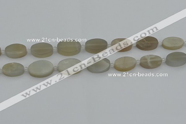 CMS1142 15.5 inches 15*22mm oval moonstone gemstone beads