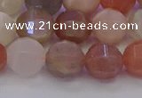 CMS1168 15.5 inches 10mm faceted round rainbow moonstone beads