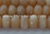 CMS1172 15.5 inches 6*10mm faceted rondelle moonstone beads