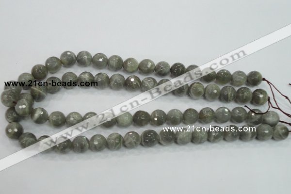 CMS125 15.5 inches 12mm faceted round moonstone gemstone beads