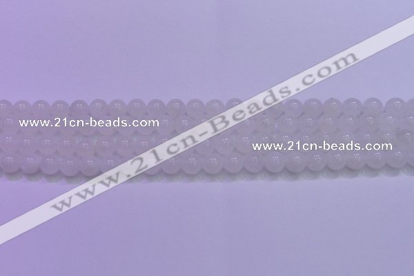 CMS1252 15.5 inches 8mm round natural white moonstone beads