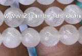 CMS1401 15.5 inches 6mm round white moonstone beads wholesale