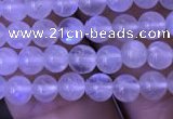 CMS1408 15.5 inches 4mm round white moonstone beads wholesale