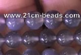 CMS1421 15.5 inches 6mm round black moonstone beads wholesale