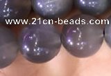 CMS1423 15.5 inches 10mm round black moonstone beads wholesale