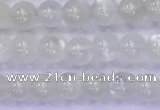 CMS1485 15.5 inches 4mm round white moonstone beads wholesale