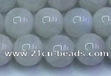 CMS1490 15.5 inches 6mm round white moonstone beads wholesale