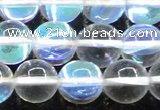 CMS1504 15.5 inches 12mm round synthetic moonstone beads wholesale