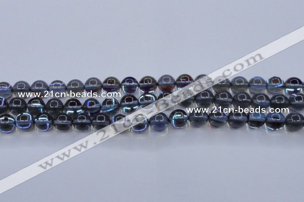 CMS1513 15.5 inches 10mm round synthetic moonstone beads wholesale