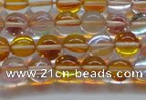 CMS1531 15.5 inches 6mm round synthetic moonstone beads wholesale
