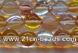 CMS1534 15.5 inches 12mm round synthetic moonstone beads wholesale