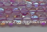 CMS1591 15.5 inches 6mm round synthetic moonstone beads wholesale