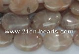 CMS18 15.5 inches 16*20mm oval moonstone gemstone beads wholesale