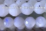 CMS1855 15.5 inches 6mm faceted round white moonstone beads wholesale