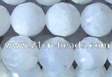 CMS1861 15.5 inches 8mm faceted round white moonstone gemstone beads