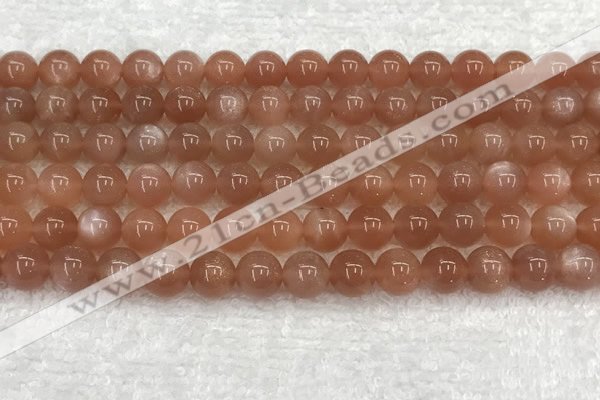 CMS1898 15.5 inches 10mm round moonstone gemstone beads