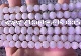 CMS1916 15.5 inches 8mm round white moonstone beads wholesale