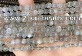 CMS1941 15.5 inches 6mm round grey moonstone beads wholesale