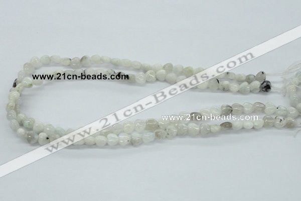 CMS211 15.5 inches 8*8mm heart moonstone gemstone beads wholesale