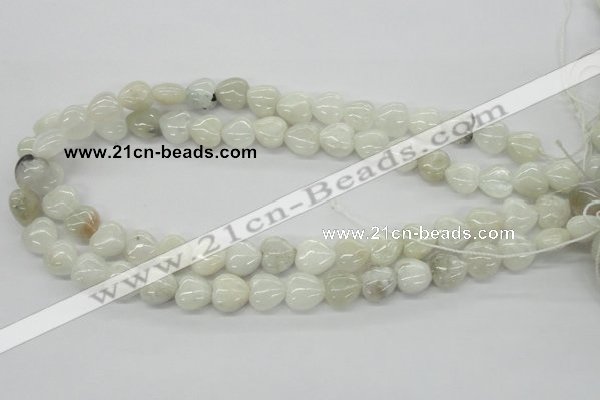 CMS212 15.5 inches 12*12mm heart moonstone gemstone beads wholesale