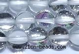CMS2172 15 inches 6mm, 8mm, 10mm & 12mm round synthetic moonstone beads