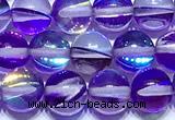 CMS2182 15 inches 6mm, 8mm, 10mm & 12mm round synthetic moonstone beads