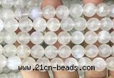 CMS2313 15 inches 10mm round white moonstone gemstone beads