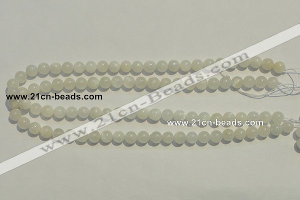 CMS251 15.5 inches 8mm round natural moonstone gemstone beads