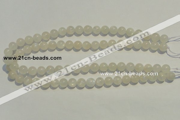 CMS252 15.5 inches 10mm round natural moonstone gemstone beads