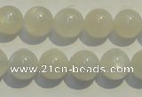 CMS253 15.5 inches 12mm round natural moonstone gemstone beads