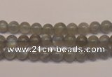 CMS301 15.5 inches 6mm round natural grey moonstone beads wholesale