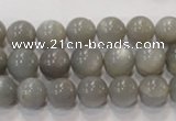 CMS305 15.5 inches 10mm round natural grey moonstone beads wholesale