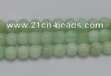 CMS402 15.5 inches 6mm round green moonstone beads wholesale