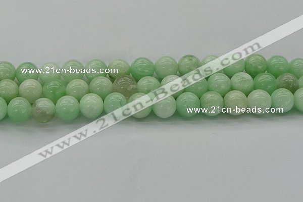 CMS413 15.5 inches 10mm round green moonstone beads wholesale