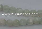 CMS452 15.5 inches 6mm faceted round white moonstone gemstone beads