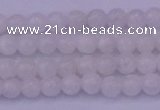 CMS640 15.5 inches 4mm round white moonstone beads wholesale