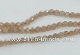 CMS81 15.5 inches 4mm faceted round moonstone gemstone beads