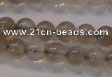 CMS851 15.5 inches 6mm round natural black moonstone beads