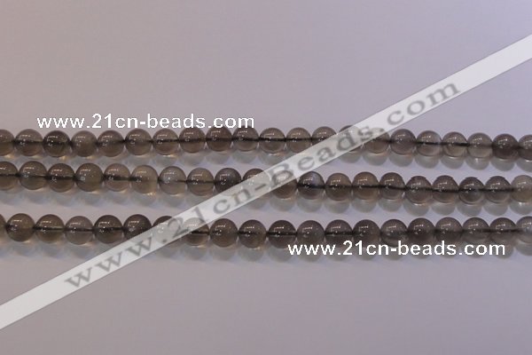 CMS859 15.5 inches 8mm round A grade natural black moonstone beads