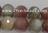 CMS876 15.5 inches 18mm faceted round moonstone gemstone beads