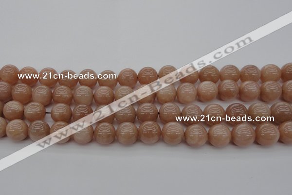 CMS934 15.5 inches 12mm round A grade moonstone gemstone beads