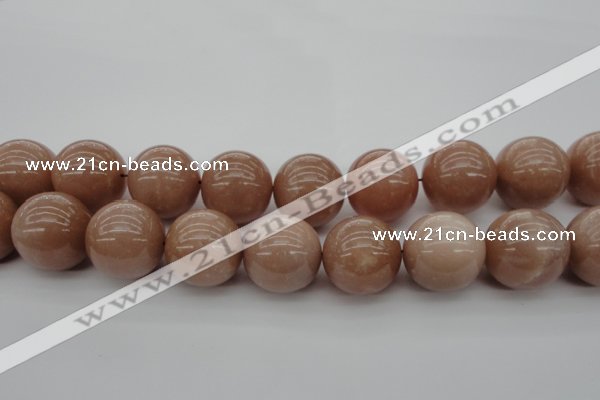 CMS938 15.5 inches 20mm round A grade moonstone gemstone beads