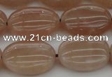 CMS963 15.5 inches 12*16mm oval A grade moonstone beads