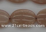 CMS964 15.5 inches 13*18mm oval A grade moonstone beads