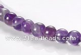 CNA01 6mm round AB grade natural amethyst quartz beads Wholesale